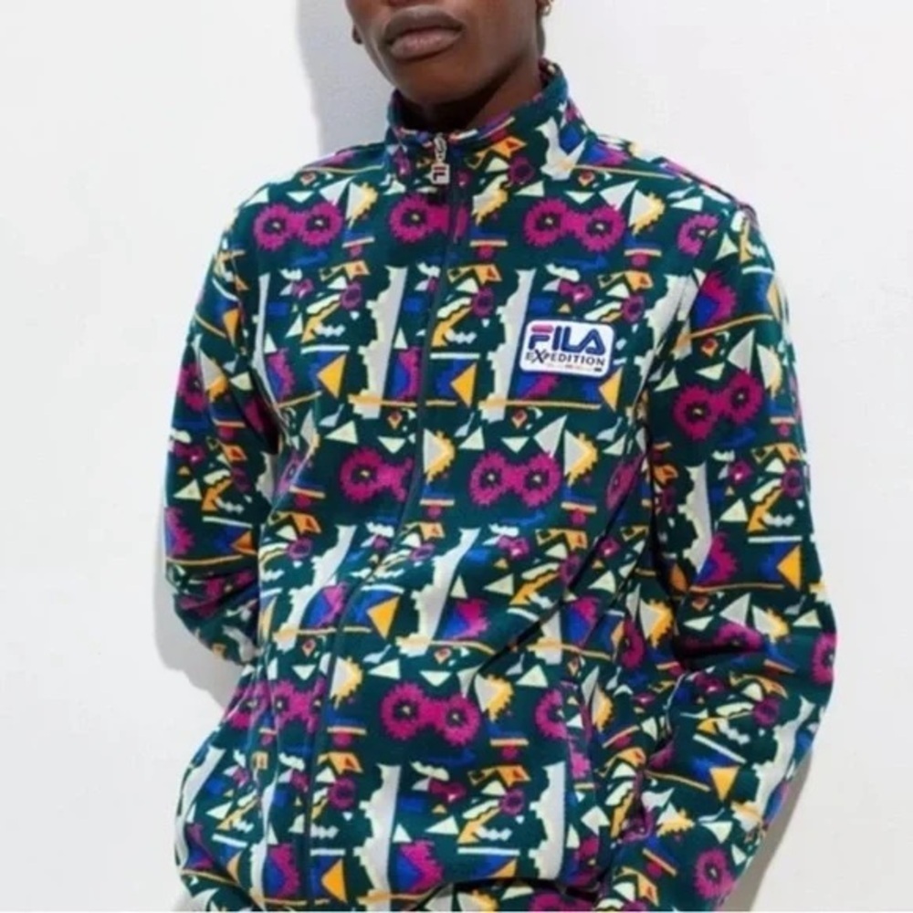 FILA | Expedition Limited Edition Daymond Fleece Half Zip Sweater Size Medium